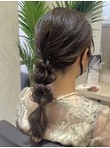 【今井由奈】編みおろし×ロング