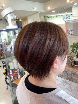 ディーエージーヘアブース(DaG Hair Booth) ショートボブ