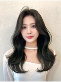 髪質改善 艶髪 愛され 韓国風 前髪カット 小顔　梅田