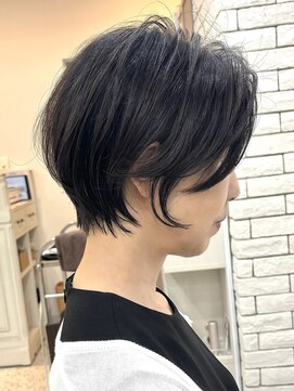 メモリーズ 水天宮前店(Memories) ショートカット/ショートボブ/白髪ぼかし/髪質改善/水天宮