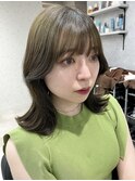 【adept北千住エリ】ぱつっとくびれミディ×くすみオリーブカラ-