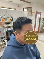 オザキ(OZAKI)&nbsp;ツーブロック・ショート・波打ちパーマ