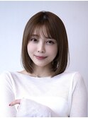 20代30代大人かわいい小顔くびれレイヤーカット前髪ボブウルフ