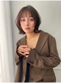 【今】小顔切りっぱなしボブ
