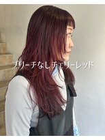 バズ(BUZZ) ブリーチなしチェリーレッド