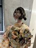 【電話予約のみ】成人式振袖着付け＋ヘアセット￥22000→19800（早朝料金込み)