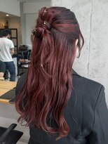 ディーエックス ウエスト(Dxxxx WEST)&nbsp;カチモリ風ハーフアップ