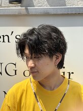 キングオブヘア バイ ノイズ 梅田茶屋町店(KING of hair by NOISM) 秋本 大智