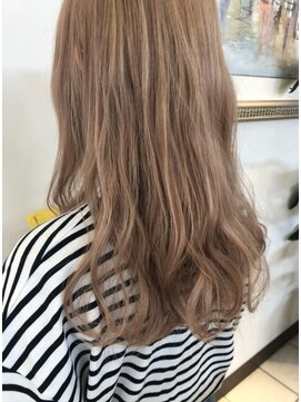 ソレイユトウキョウシブヤ(SOLEIL TOKYO shibuya) ロングブリーチハイトーンベージュ