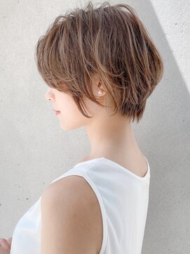 エトラ 渋谷店(etora) 韓国ヘア レイヤーカット くびれヘア ハイライトカラー"