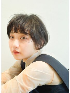 ボヌール 川西(Bonheur) 20代〇30代〇40代〇朝の3分で作るショートボブ/川西能勢口