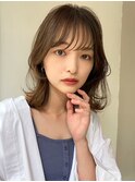 大人可愛いバタフライカット/ヘーゼルグレージュ/髪質改善2