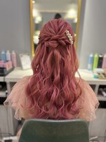 ヘアアレンジメント ボガスティーズ 川崎店(Hair arrangement Vogusty's)&nbsp;ハーフアップ