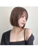 表参道ボブレイヤーカット顔周りカット20代30代