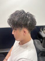 リバティシェアバーバー 銀座(LIBERTY SHARE BARBER)&nbsp;スパイラルパーマツーブロックショート