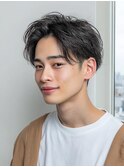 MEN’S HAIR/サーフカール/刈り上げセンターパート/千葉/千葉駅