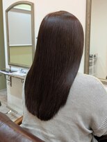 ラテ アトリエ(latte atelier) メテオカラー/暗髪/潤艶ストレート