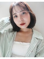 キングスベリー(Hair Relaxation King's Berry) 重軽MIXレイヤーボブ1.9似合わせカット