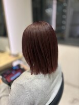エレノア 梅田店(Eleanor)&nbsp;ダブルカラー×ピンクブラウン/かれん