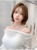 大人ガーリー/似合わせカット/ショートボブ川崎