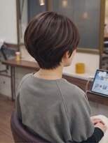 アルボーテルジェ(Art BeAute' ROUGET)&nbsp;6白髪染め/白髪ぼかしハイライト/まろやかブラウン/ショート