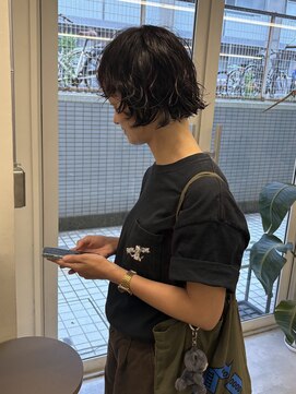 ヘアーブレイス(hair brace) マッシュボブ/パーマ【千葉駅】