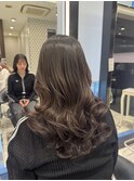 コテ巻きパーマロングデジタルパーマボブ韓国風レイヤー結べる