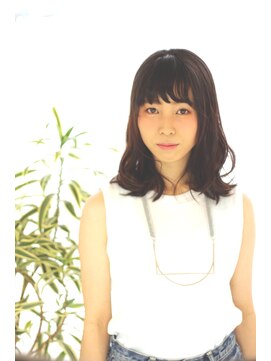 ヘアサロンキュー(hair salon que) ダークカラーのゆるっとウェーブ