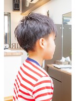 ヘアージャンティ(HAIR GENTIL)&nbsp;キッズカット　ベリーショート【 ソフ刈り × ツーブロック 】