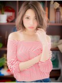 ■前下がりくせ毛風アシンメトリーボブ14-19★上尾10代20代30代