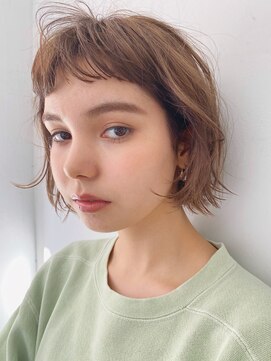 ソイ 下北沢(soi) カジュアルなニュアンスのパーマ　ボブ