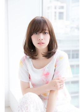 ラミ(L'ami) 【吉田 丞】大人かわいい 小顔ひし形シルエットミディ