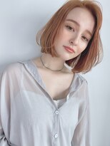 シェルター バイ トウキョウ(Shelter by TOKYO)&nbsp;カット+ブリーチ+ヨーロピアンオレンジ