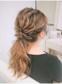 ふわふわローポニー