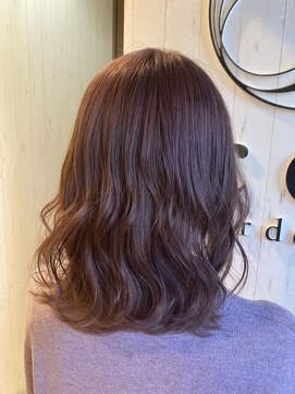 イコウヘアデザイン(icou hair design) ピンクベージュ×