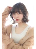 20代30代40代◎ショコラベージュ×大人かわいい外ハネボブ