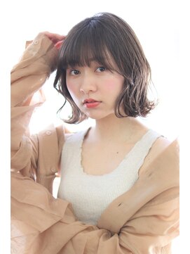 ヘアリゾート ブーケ(hair+resort bouquet) 20代30代40代◎ショコラベージュ×大人かわいい外ハネボブ