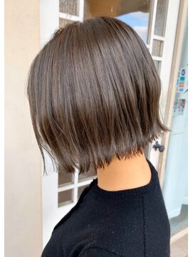 リー 甲子園(Lee) 王道外ハネボブ×グレージュ☆