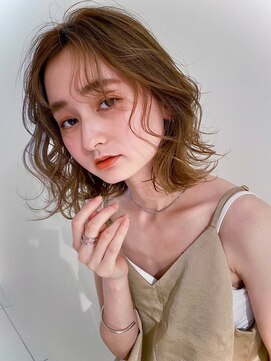 アヴァンスアンス 広島袋町店(AVANCE.ens) ココアベージュ×ニュアンスウェーブ