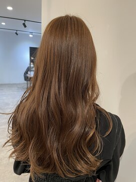 アールヘアー(ar hair) 【市川諒】プレミアムダブルケアカラーでミルクティーへ