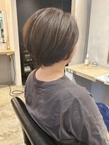 前下がりショートボブ/くせ毛ショート/ひし形ショート［銀座］