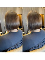 エル バイ ロンド 関(elle by Lond)&nbsp;[elle by lond]栗原　瑠世　艶ボブ大人可愛い