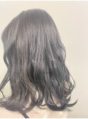 巻き髪ミディアム