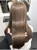 【髪質改善】smoky beige /艶髪/透明感/トリートメント