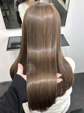 ロットアニバース(lott annibirth) 【髪質改善】smoky beige /艶髪/透明感/トリートメント