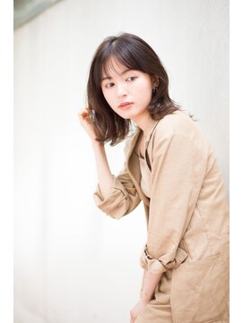 エアー 横浜(AIR) 【湯田】大人のナチュラルくびれボブ