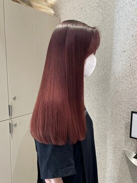 メゾンマイル 恵比寿(maison mile) ハッシュカット/似合わせカット/レッドブラウン[恵比寿駅]