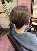 イメチェン/ハッシュカット/フルバング/REDブラウン/鎌取/中山実