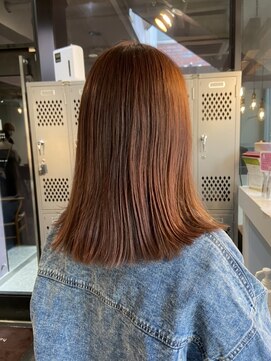 エムプラス 二子玉川(Mplus) 明るめの暖色カラー【ピンクブラウン】Mplus 鈴木