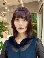 シアン(SYAN) ブリーチなしレッド/暖色カラー/顔周りレイヤー【shiho】